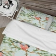 thumbnail image 4 of Designart 'Little Bird with Red Chest on Pine Branch' Abstract Duvet Cover Set, 4 of 4