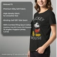 thumbnail image 6 of Women's Mickey & Friends Retro Mickey Mouse Pose  Graphic Tee Black Large, 6 of 9