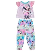 Ensemble de pyjama 2 pièces Disney Minnie Mouse Rainbow Burst
