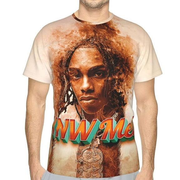 Ynw Melly Unisex 3d Pattern Printed Short Sleeve T-Shirts Casual Graphics Tees Small