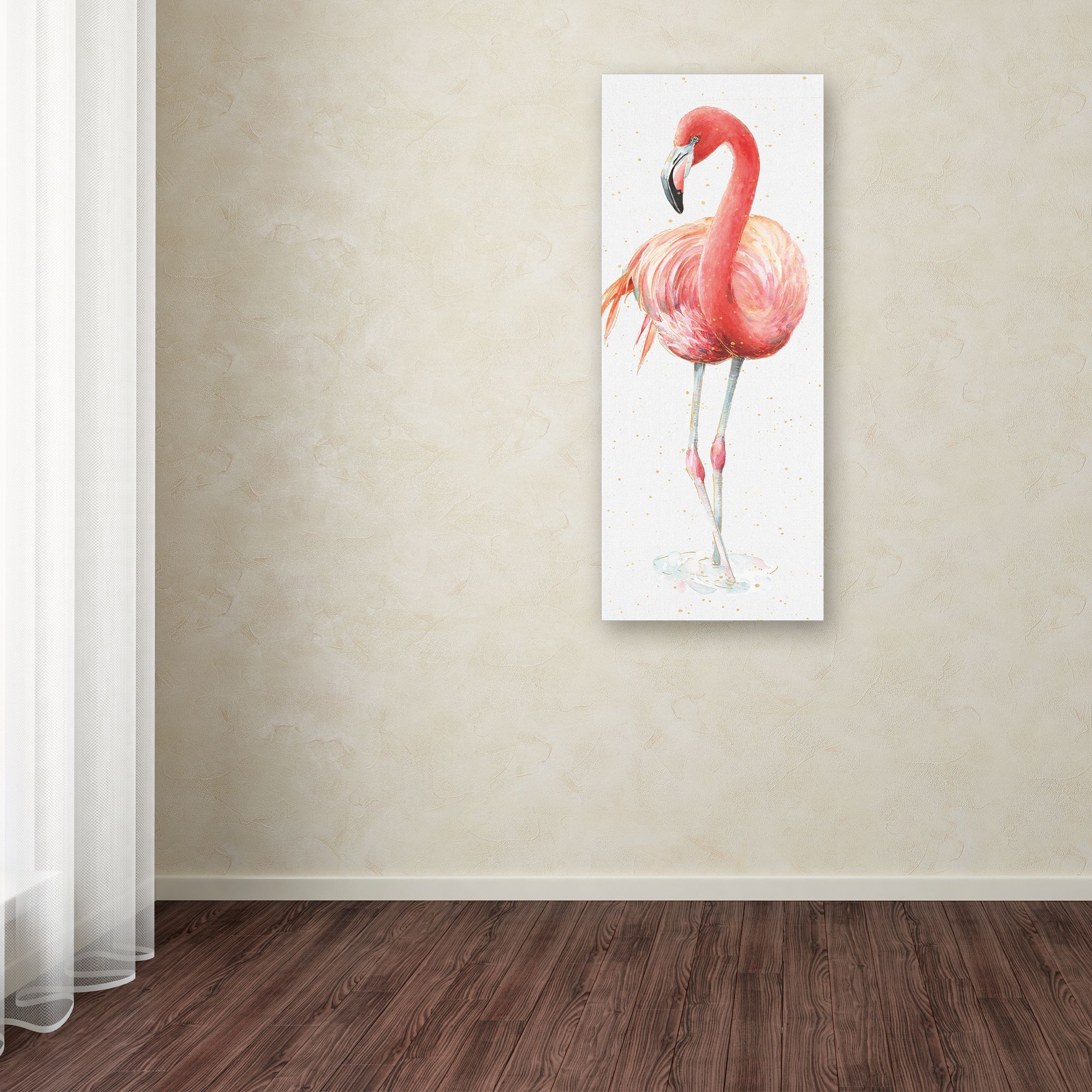 Trademark Fine Art 'Gracefully Pink VI' Canvas Art by Lisa Audit