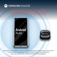 thumbnail image 6 of Motorola Sound MA1 Wireless Android Auto Car Adapter - Instant Connection Using Google-Licensed Bridge Technology from Smartphone to Screen - USB Type-A Plug-in - Secure Gel Pad, 6 of 8