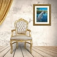 thumbnail image 3 of Vitaletti, Carolee 12x14 Gold Ornate Wood Framed with Double Matting Museum Art Print Titled - Peaceful Heron I, 3 of 4