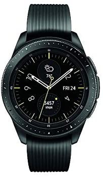 Refurbished Grade B Samsung Galaxy Watch smartwatch (42mm, GPS, Bluetooth, Unlocked LTE) – Midnight Black