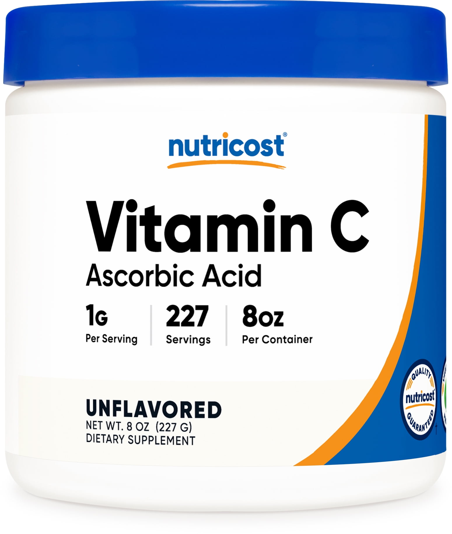 Nutricost Vitamin C Powder (Pure Ascorbic Acid Powder) .5 LBS (8oz)