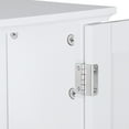 thumbnail image 4 of ZENY Bathroom Medicine Cabinet with 2 Door and Adjustable Shelves Wood Frame, White, 4 of 9