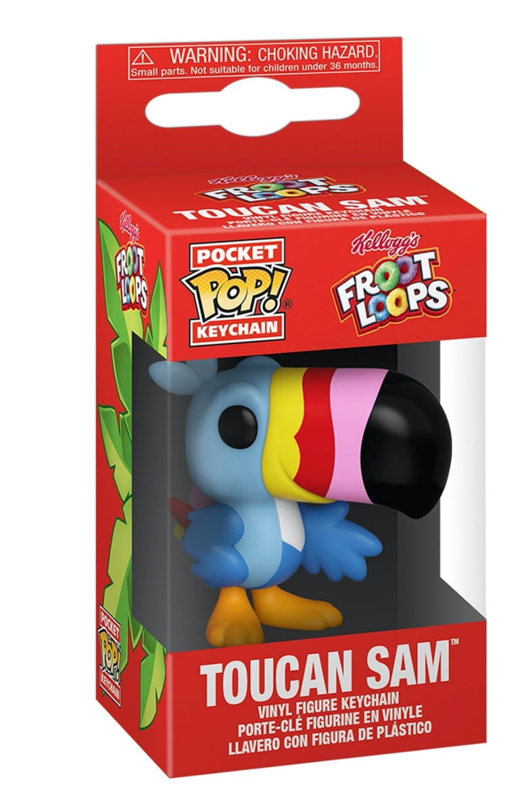 Kellogg S Kelloggs Ad Icons Froot Loops Toucan Sam Funko Pop Keychain Walmart Com Walmart Com