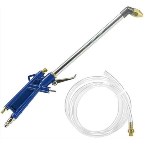 Air Blow Gun Pneumatic Engine Cleaning Gun with 40 in Hose, Cleaning Degreaser Sprayer Tool，very easy to clean narrow spaces such as the engine compartment, mechanical interior, deck, and wheels.