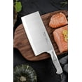 thumbnail image 2 of Meat Cleaver 7 inch Butcher Knife - Stainless Steel Chinese Chef for Restaurants and Home, 2 of 4