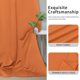thumbnail image 5 of Cortina Easy-Going de 107 x 213 cm, opaca, térmica, naranja, 2 paneles, 5 of 7