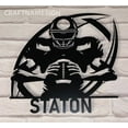 thumbnail image 2 of Craftnamesign Custom American Football Player Metal Sign Led Lights, Custom Us Player Lover Sign, 2 of 3