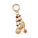 thumbnail image 5 of Cadena de llaves de llave de playa Decoración divertida Titular de llave única Costeo de llavero simple para bolsas de aniversario de bolsas Fiesta de Naranja, 5 of 8