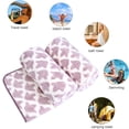 thumbnail image 5 of JML 2 Pack Bath Towels, Super Soft, Absorbent, Microfiber Bath Towel Set, Purple, 5 of 6