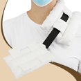 thumbnail image 1 of Cojín de correa de cabestrillo para brazo, suave, para muñeca rota, lesión de mano, yeso, cómodo para adultos, almohadilla de correa de soporte para Blanco, 1 of 8