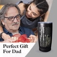 thumbnail image 3 of Fathers Day Birthday Gifts for Dad from Daughter Son Kids for \u200bDad Grandpa Husband -20 oz Dad Grandpa Mug Cup Vacuum Insulated Stainless Steel Travel Tumblers, 3 of 6
