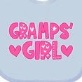 thumbnail image 4 of Inktastic Gramps' Girl Granddaughter Gift Girls Baby Bib, 4 of 4