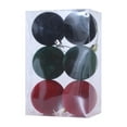 thumbnail image 7 of Darzheoy 6 Pcs Velvet Flocked Christmas Balls, 2.4 Inch Christmas Tree Ornaments Set, Xmas Hanging Decor for Indoor Holiday Displays, 7 of 7