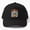 Black, variant on Dad Fuel Coffee Chaos Baseball Cap, Caffeine Father Quote Design, Everyday Family Gift Hat