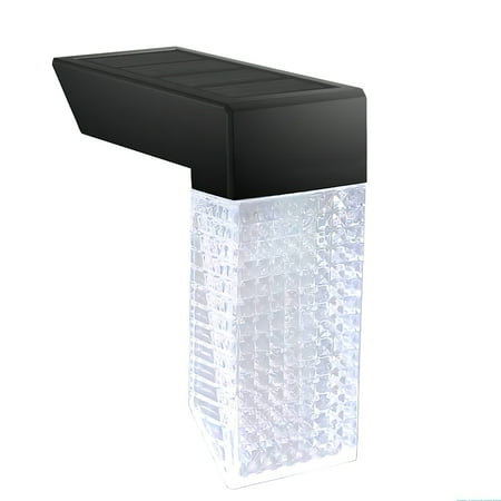 

Garhelper Solar Deck LED Lights 1pcs Outdoor Waterproof Solar Step Lights With Rgb Colorful Decor For Patio Garden