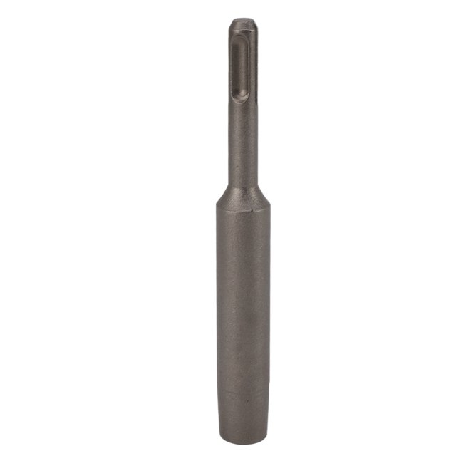 High Strength Solid Steel Ground Rod Driver Bit, SDS Plus Hammer Drill Attachment, Easy to Install and Use for Ground Rods Fence Posts