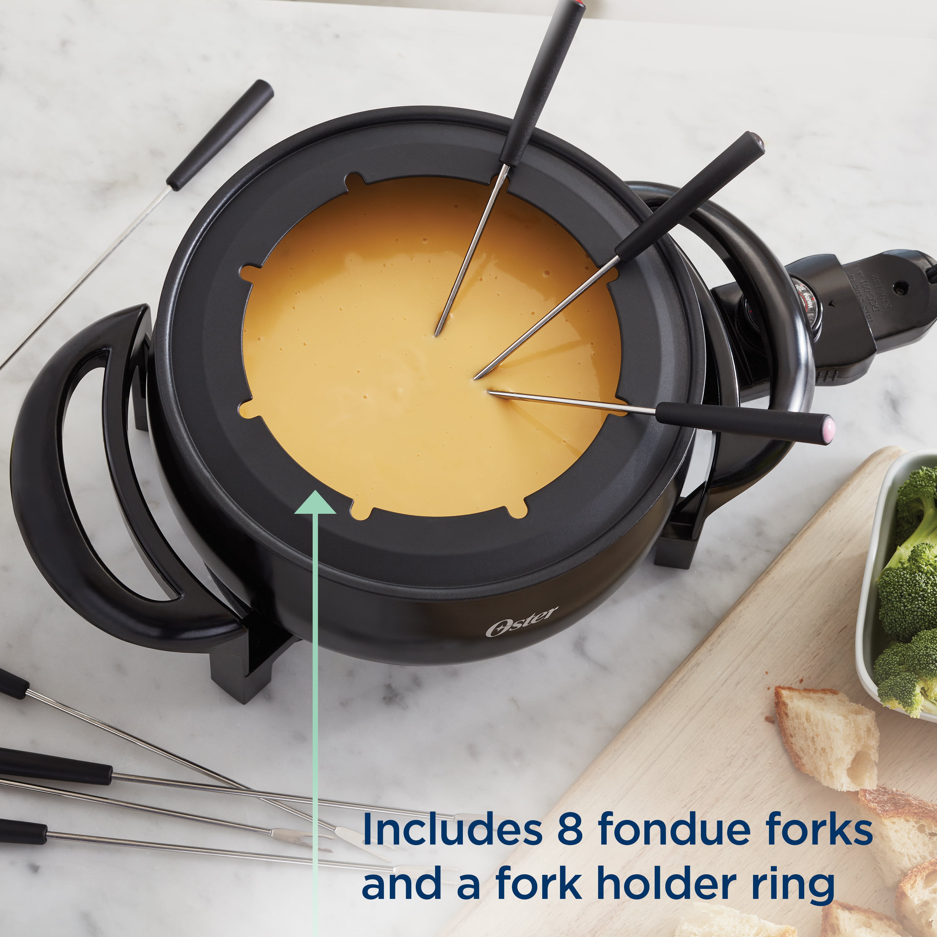 Oster 3 quart electric fondue pot open box