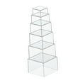 thumbnail image 3 of veasfak Buffet Risers 5 Sided Dessert Table Display for Collection Cosmetics Dessert 6pcs, 3 of 9