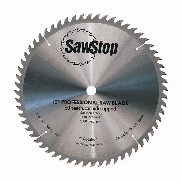 60-Tooth Combination Table Saw Blade 