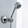 thumbnail image 3 of Base de soporte de ducha con ventosa potente Cabezal de ducha de baño Soporte de pared fijo (plata) Afortunado Sencillez, 3 of 3