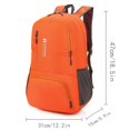 thumbnail image 4 of Lightweight Outdoor Backpack, Waterproof Folding Hiking Daypack, Portable Water Resistant Travel Bag, 4 of 5