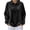 Black, variant on Dagugfen Sweatshirts for Women Velvet Fuzzy Fleece Quarter Zip Lapel Neck Comfy Breathable Soft Casual Pullover Shirts(XL,Yellow)