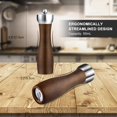 thumbnail image 5 of 8in Salt and Pepper Grinder Set - Wooden Salt and Pepper Mill Shaker Easy Adjustable Ceramic, 5 of 5