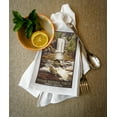 thumbnail image 2 of Decorative Tea Towel, Apron Pisgah National Forest, North Carolina, Unisex, Adjustable, Organic Cotton, 2 of 3