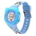 thumbnail image 2 of Reloj Infantil Slop SW2206LK6 Azul Print Pinguinos Digital 35 mm, 2 of 3