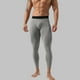 thumbnail image 1 of Pantalones de yoga largos para hombre, sólidos, transpirables, absorbentes del sudor, térmicos, de alta elasticidad, de poliéster., 1 of 9