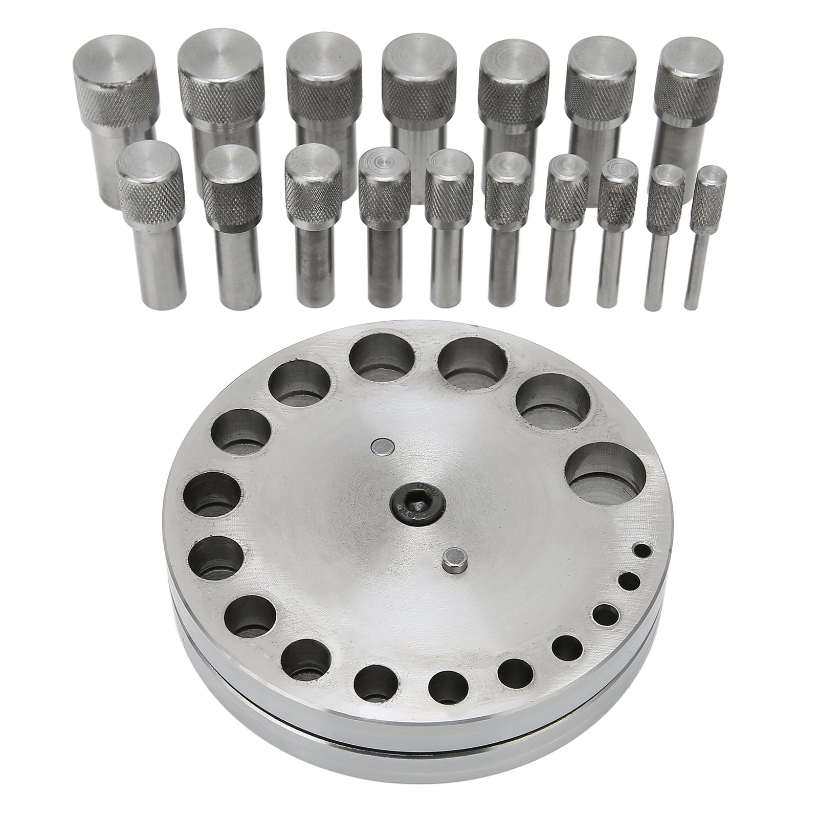 Disc Cutter, Steel Pendant Punch Tool Jewelry Making Punch Die Disc Metal  Forming Professional Round For Brass Gasket Styrene Sheet For