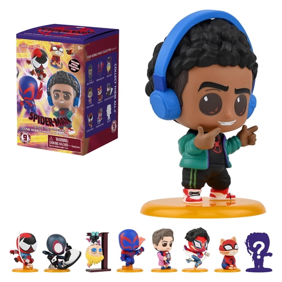 YuMe Spider-Man Cosbi Series 2 Collectible Blind Box, Characters May Vary