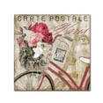 thumbnail image 2 of Trademark Fine Art "Postale Paris I" Canvas Art by Color Bakery, 2 of 2