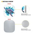 thumbnail image 3 of Bulopur Watercolor Turtle Car Windshield Sun Shade Blocks Sunlight Front Windshield Sun Shade with Shortage Bag Automotive Interior Sun Protection for Most Vans SUVs Trucks, 3 of 6