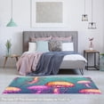 thumbnail image 5 of Jellyfish Polyester Kitchen Rug – Durable Floor Mat for Kitchen – Comfortable Cushioned Rug for Standing –Kitchen Mat for Home and Office – Modern Kitchen Decor, 5 of 6