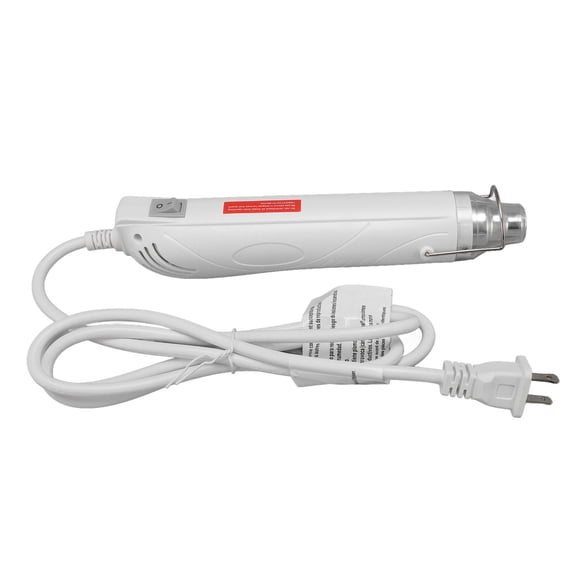 Xirurus Dual‑Temperature Mini Heat Gun 200℃/350℃ 5.7ft Cable, Stainless Steel, Portable Crafting Tool
