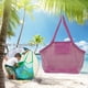thumbnail image 4 of Bolsa grande para juguetes de playa Bolsas de de malla para piscina Bolsa para arena , Rosa Salvador bolsos de playa de malla, 4 of 10