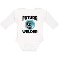 thumbnail image 3 of Inktastic Welding Future Welder Boys Long Sleeve Baby Bodysuit, 3 of 5
