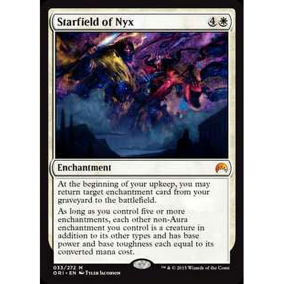 MtG Origins Mythic Rare Starfield of Nyx #33