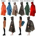 thumbnail image 4 of Poncho Imperméable 3-en-1 pour la Randonnée et le Cyclisme, Sac à Dos de Haute Qualité avec Housse de Pluie, 4 of 4