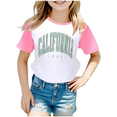 

Boys and Girls US City Print Raglan Short Sleeve T Shirt 3426 Tees Girl Sweater Shirts Kids Dance Tops Girls 5 Girls Rainbow Cat Pajamas Ling Sleeve Shirt Baby Coils Children Outfits for Girls Cat And