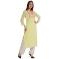 thumbnail image 2 of Phagun Kurta Ethnique Indienne pour Femmes Kurti Brodée Traditionnelle, 2 of 6