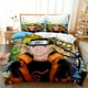 thumbnail image 5 of Juego de ropa de cama infantil Naruto Uchiha Sasuke, funda de edredón, funda de almohada, Uzumaki, ropa de cama de tamaño doble para dormitorio, decoración, 5 of 5