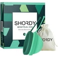 thumbnail image 1 of SHORDY Disque Menstruel Réutilisable pour Femmes, Silicone de Qualité Médicale 100 %, Alternative aux Tampons, Serviettes et Tasses (Petit et Grand, Vert), 1 of 7
