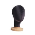 thumbnail image 4 of Serenable Mannequin Head Hat Rack Sturdy Manikin Head Model Space Saving Multifunctional Tabletop Holder for Salon Home Retail Shop Black, 4 of 9