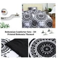 thumbnail image 6 of REGALWOVEN 2 Piece Bohemian Comforter Set, Twin White Black, 6 of 6